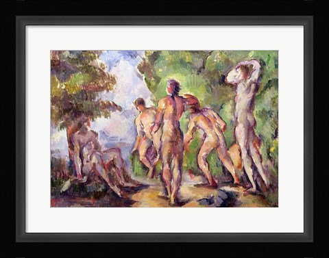 Framed Bathers Print