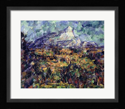Framed Mont Sainte-Victoire Print