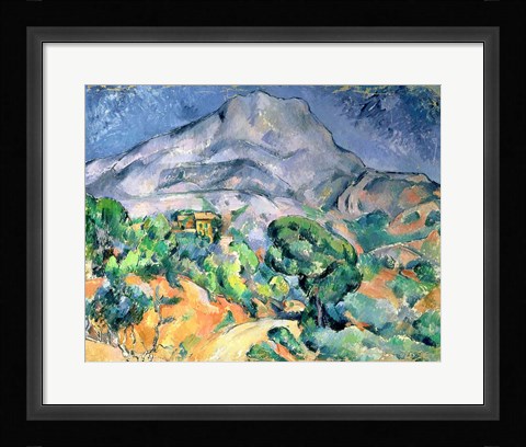 Framed Mont Sainte-Victoire Print