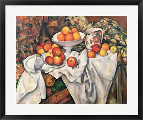 Framed Apples and Oranges Print