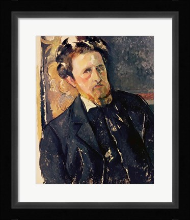 Framed Portrait of Joachim Gasquet Print