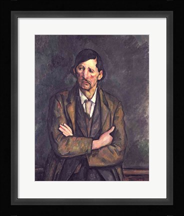 Framed Man with Crossed Arms, c.1899 Print