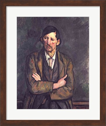 Framed Man with Crossed Arms, c.1899 Print
