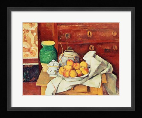 Framed Still Life with a Chest of Drawers, 1883-87 Print