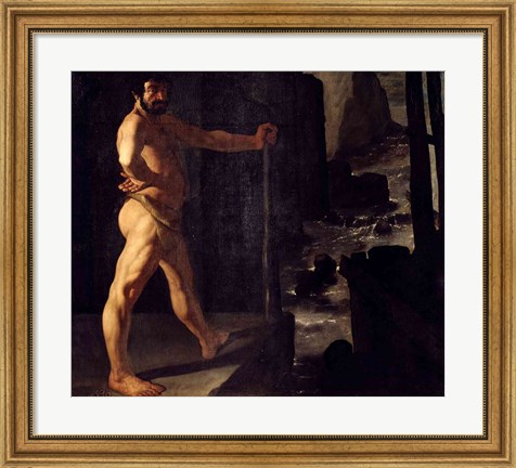 Framed Apotheosis of Delacroix Print