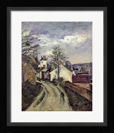 Framed House of Doctor Gachet Print