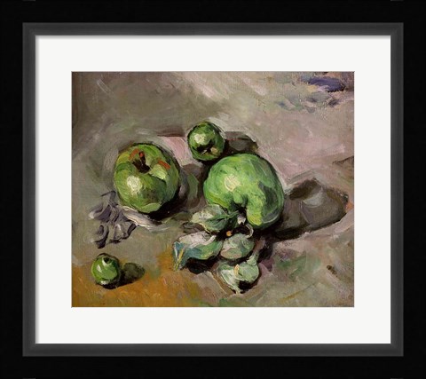 Framed Green Apples Print