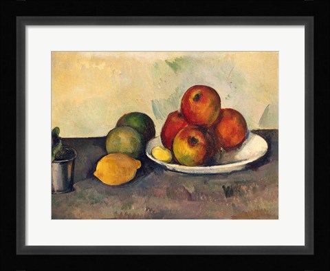 Framed Still life with Apples, c.1890 Print