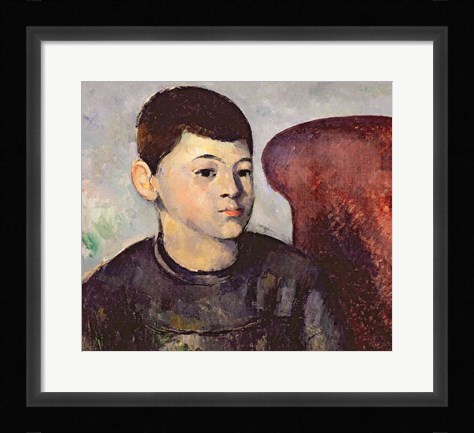 Framed Portrait of the artist's son, 1881-82 Print
