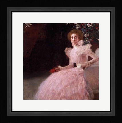 Framed Sonja Knips, 1898 Print