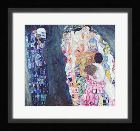 Framed Death and Life Print