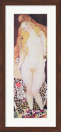 Framed Adam and Eve, 1917-18 Print