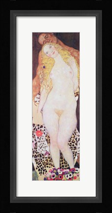 Framed Adam and Eve, 1917-18 Print