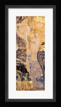 Framed Water Serpents I Print