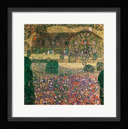 Framed Country House by the Attersee, c.1914 Print