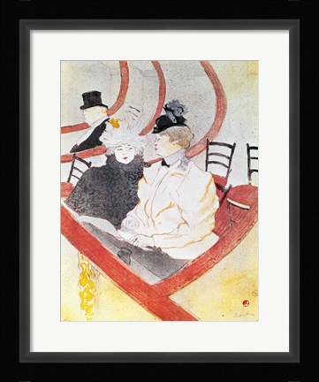 Framed Grande Loge, 1897 Print