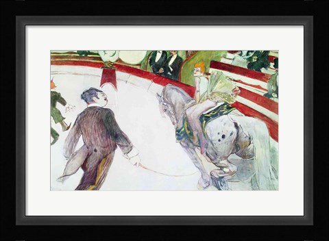 Framed At the Circus Fernando: The Ringmaster, 1887-88 Print