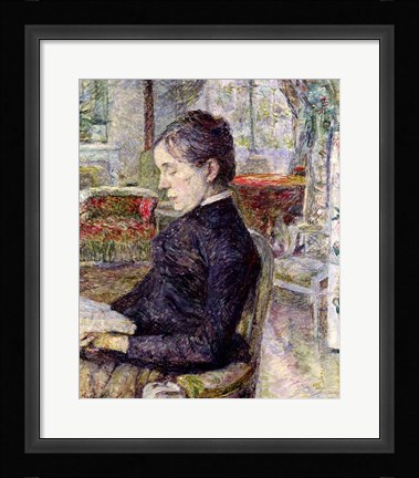 Framed Adele Tapie de Celeyran Print