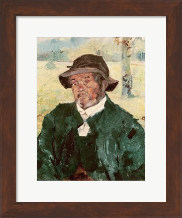 Framed Old Man, Celeyran, 1882 Print