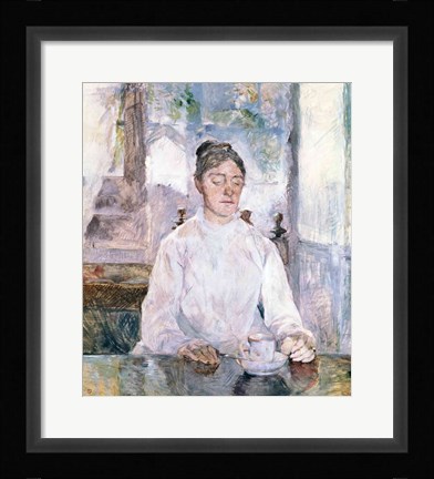 Framed Countess of Toulouse-Lautrec-Monfa, 1881 Print