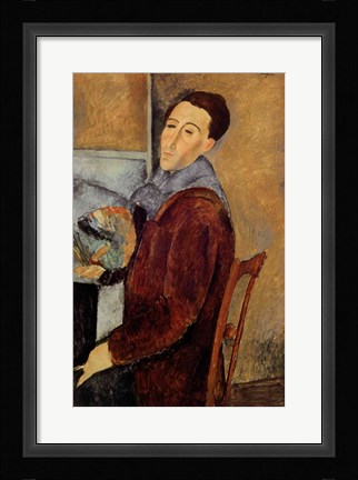 Framed Self Portrait, 1919 Print