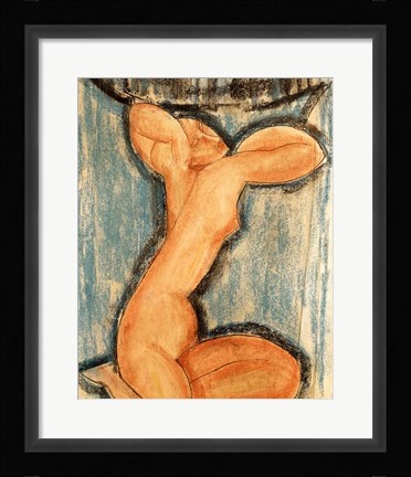 Framed Caryatid, 1911 Print