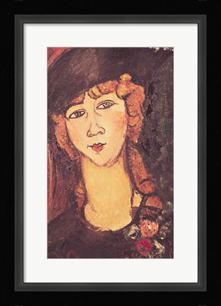 Framed Lolotte, 1917 Print