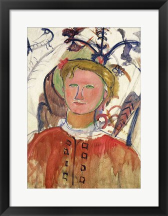 Framed Marie Vassilieff Print