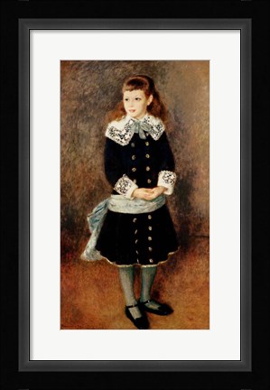 Framed Marthe Berard, 1879 Print