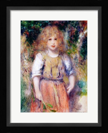 Framed Gypsy Girl, 1879 Print