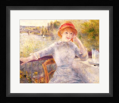 Framed Alphonsine Fournaise Print