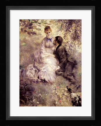 Framed Lovers Print