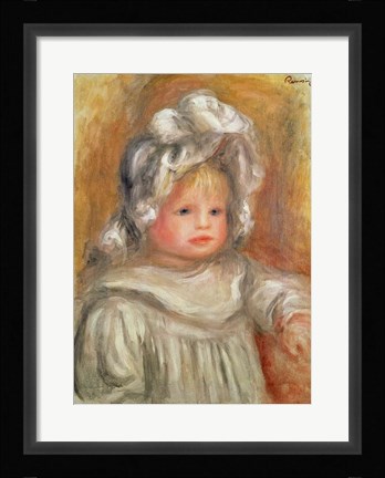 Framed Portrait of a Child Print