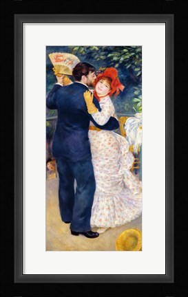 Framed Dance in the Country, 1883 Print