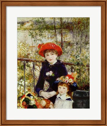 Framed Two Sisters Print