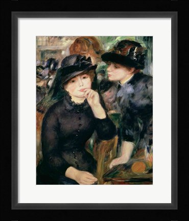 Framed Girls in Black, 1881-82 Print