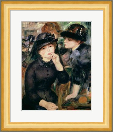 Framed Girls in Black, 1881-82 Print