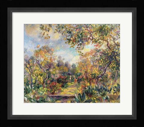 Framed Landscape at Beaulieu, c.1893 Print