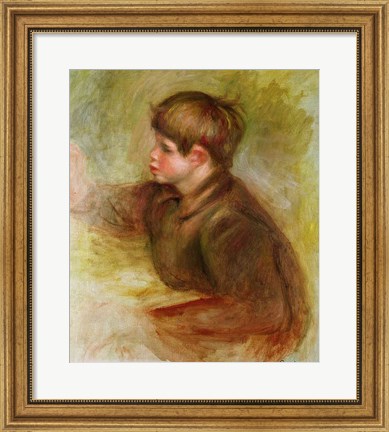 Framed Portrait of Coco painting, c.1910-12 Print