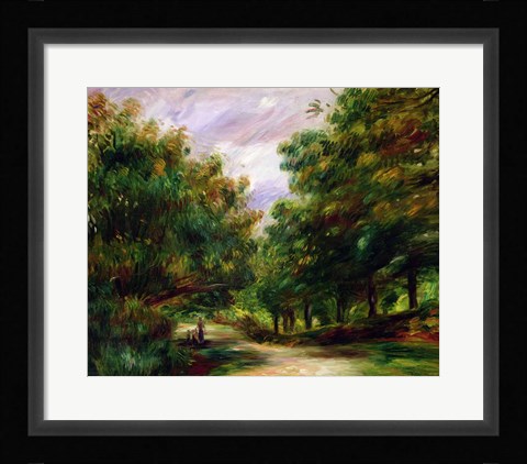 Framed road near Cagnes, 1905 Print