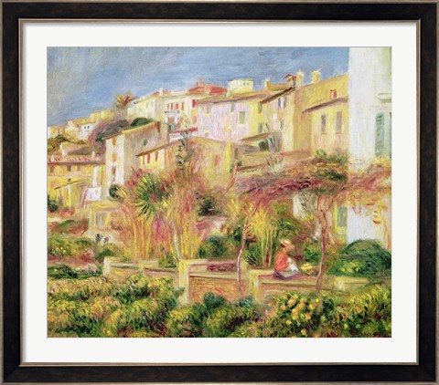 Framed Terrace in Cagnes, 1905 Print