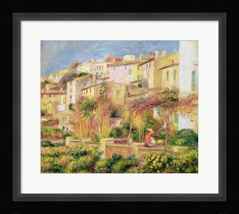 Framed Terrace in Cagnes, 1905 Print