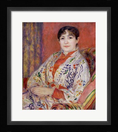 Framed Madame Heriot, 1882 Print