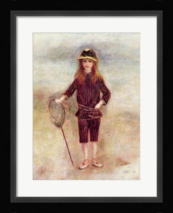 Framed Little Fisherwoman Print