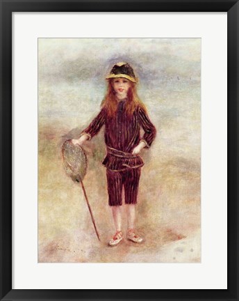 Framed Little Fisherwoman Print