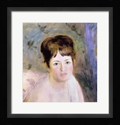 Framed Woman's Head, c.1876 Print