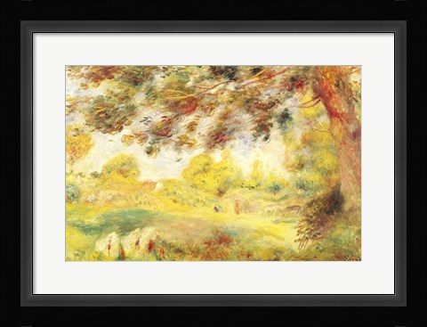 Framed Spring Landscape Print