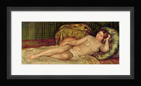 Framed Large Nude, 1907 Print