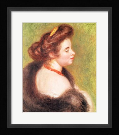 Framed Portrait of Madame Maurice Denis, 1904 Print
