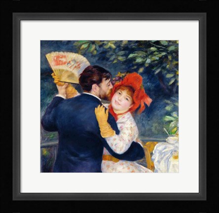 Framed Dance in the Country, 1883 - upclose Print